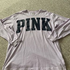 Pink graphic campus t